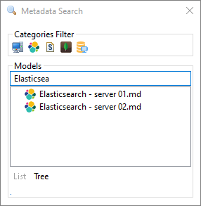 metadata search tool by name
