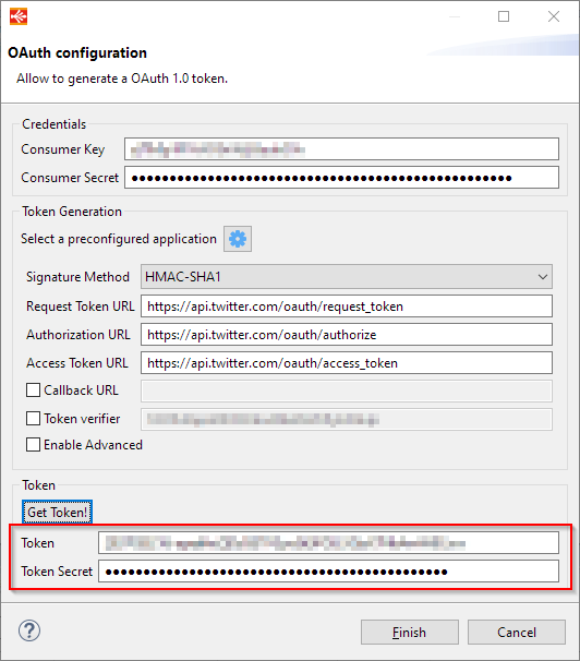 http security metadata oauth wizard token