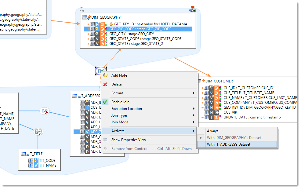 conditional join