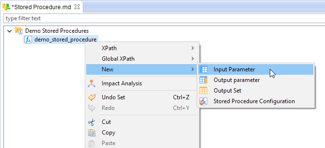 metadata new input parameter