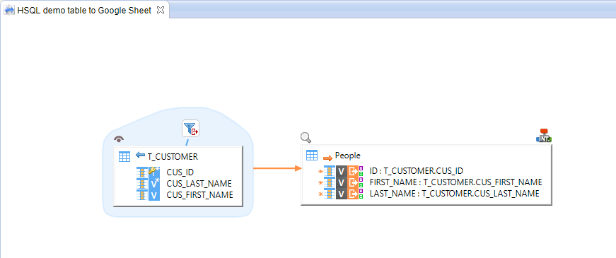 example write mapping