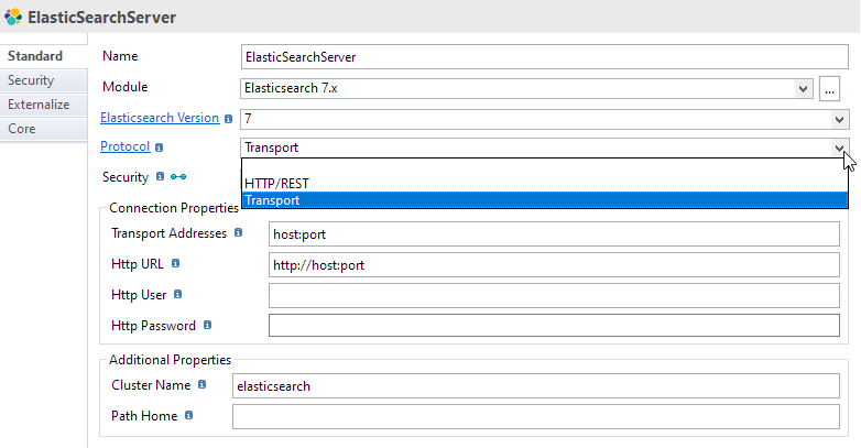 elasticsearch protocol