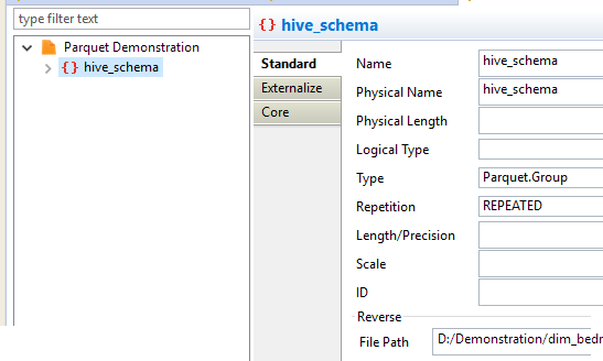 parquet metadata node schema